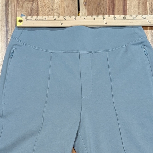 Athleta Eastbound Straight Pull On Pant Size 2 Seafoam Green Classic Workwear - Picture 4 of 9